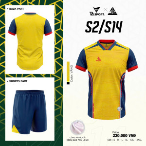 ÁO BÓNG ĐÁ S2/S14
